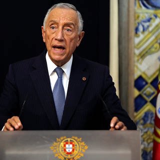 Der portugiesische Präsident Marcelo Rebelo de Sousa. (Foto: dpa Bildfunk, picture alliance / dpa | Joao Relvas)