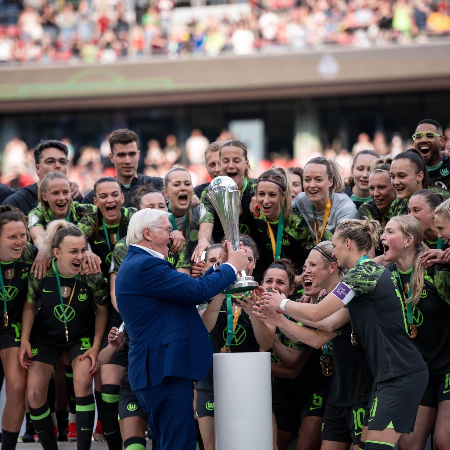 Heftige Serie Frauen Des Vfl Wolfsburg Gewinnen Pokalfinale Newszone