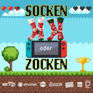 Titelbild der Sendung: "fritz - Socken oder Zocken" (Gemeinsame Sendung der Jungen Wellen)