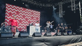 Die Orsons beim Openair Frauenfeld 2015