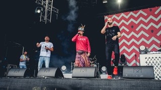 Die Orsons beim Openair Frauenfeld 2015