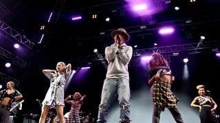 Pharrell Williams beim Openair Frauenfeld 2014