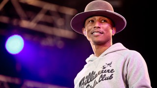 Pharrell Williams beim Openair Frauenfeld 2014