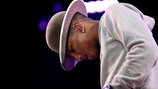 Pharrell Williams beim Openair Frauenfeld 2014