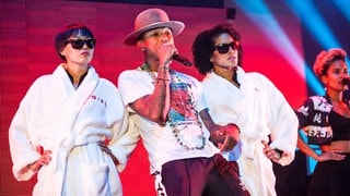 Pharrell Williams mach Stuttgart Happy