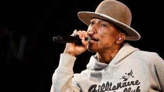 Pharrell Williams beim Openair Frauenfeld 2014