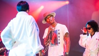 Pharrell Williams mach Stuttgart Happy