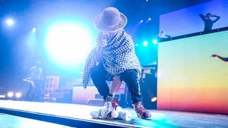 Pharrell Williams mach Stuttgart Happy