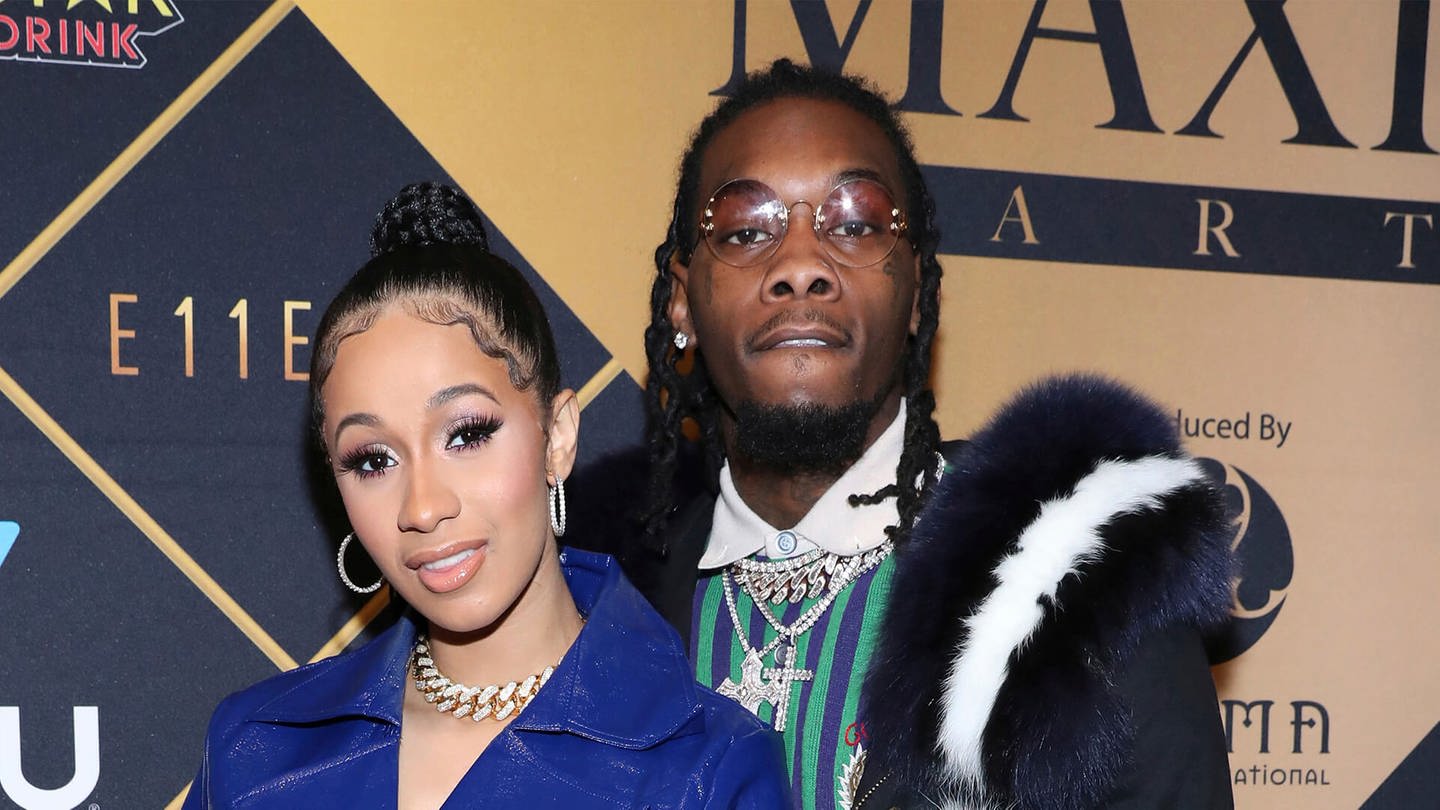 Cardi B und Offset.