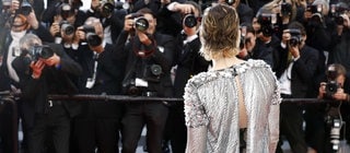 Kristen Stewart auf dem roten Teppich bei den Filmfestspielen in Cannes, 2018.