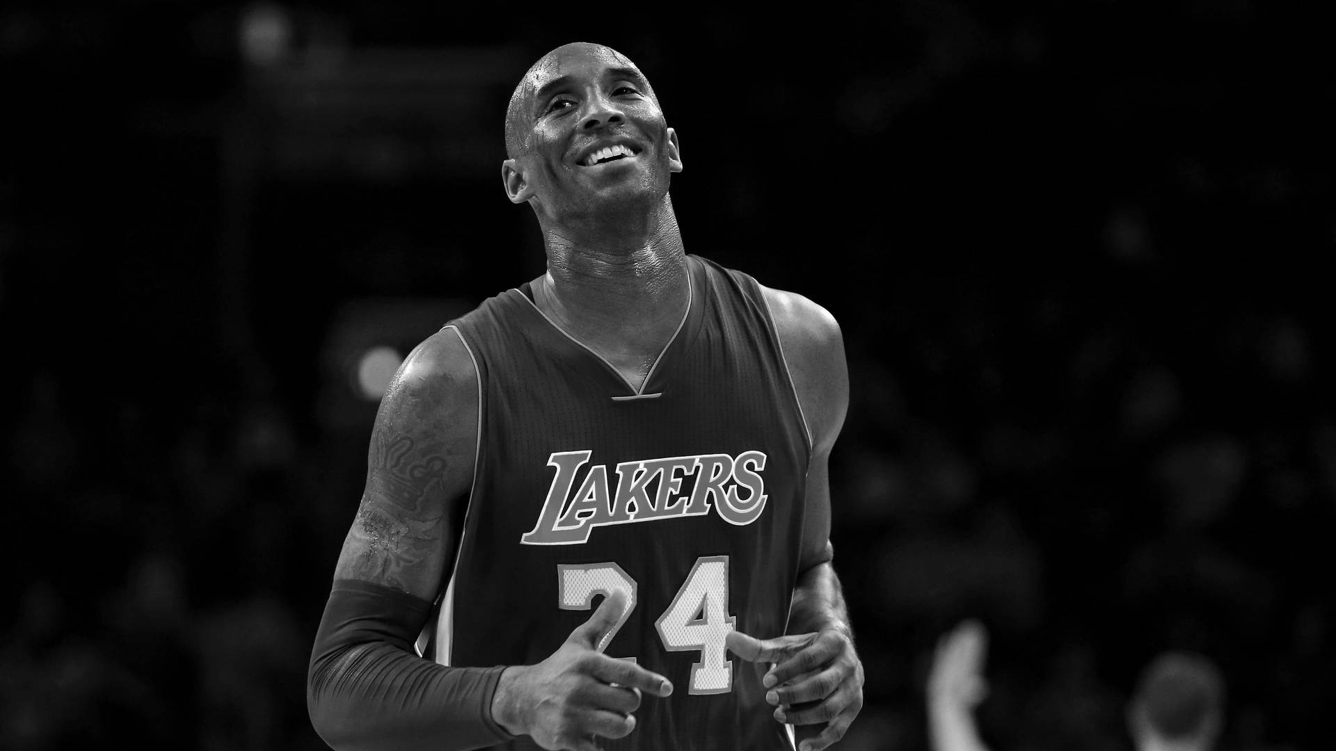 Kobe Bryant Wallpaper Black And White Rip - Bank Of Wallpaper