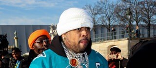 Westside Gunn auf der Fashion Week in Paris