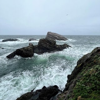 Das liebt Hannah: Brechende Wellen in Schottland