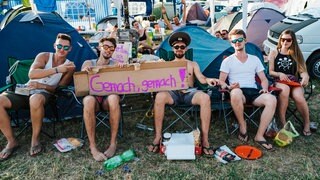 Campingplatz Party Nature One 2018