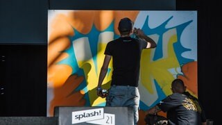 Verbales Style Kollektiv auf dem Splash!-Festival