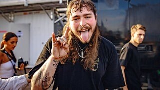 Post Malone bei einem Festival