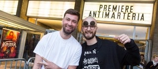 Marteria und Specter bei der Premiere von "ANTIMARTERIA" (imago POP-EYE)