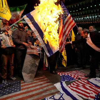 Demonstration in Teheran