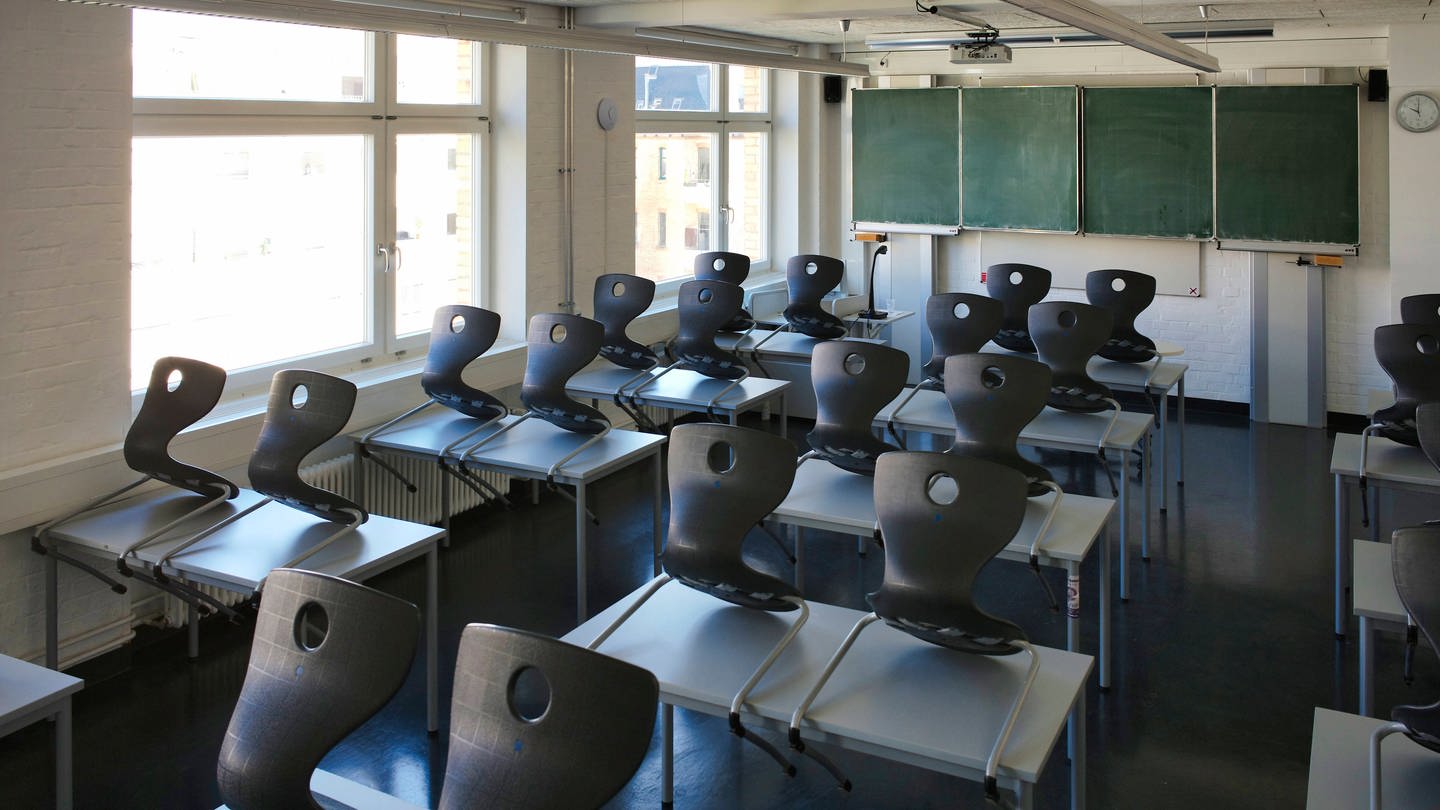 Leeres Klassenzimmer