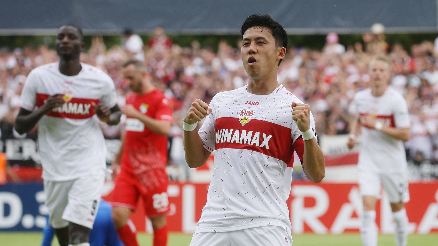 Der kapitän Wataru Endo verlässt den VfB Stuttgart