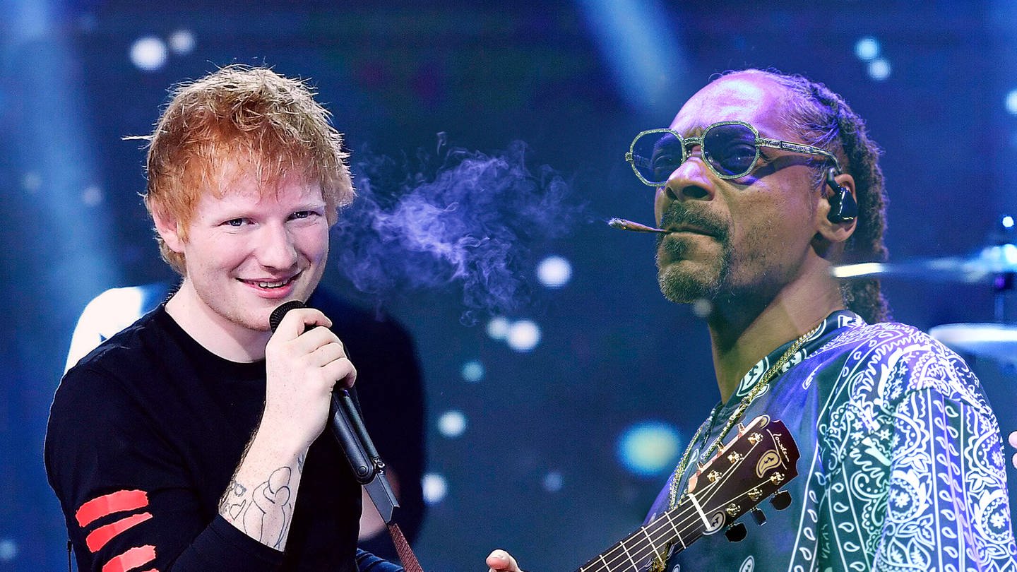 Ed Sheeran und Snoop Dogg haben gemeinsam einen Joint geraucht. Das hatte Folgen...