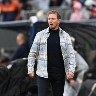 Bundestrainer Julian Nagelsmann (Deutschland) an der Seitenlinie.