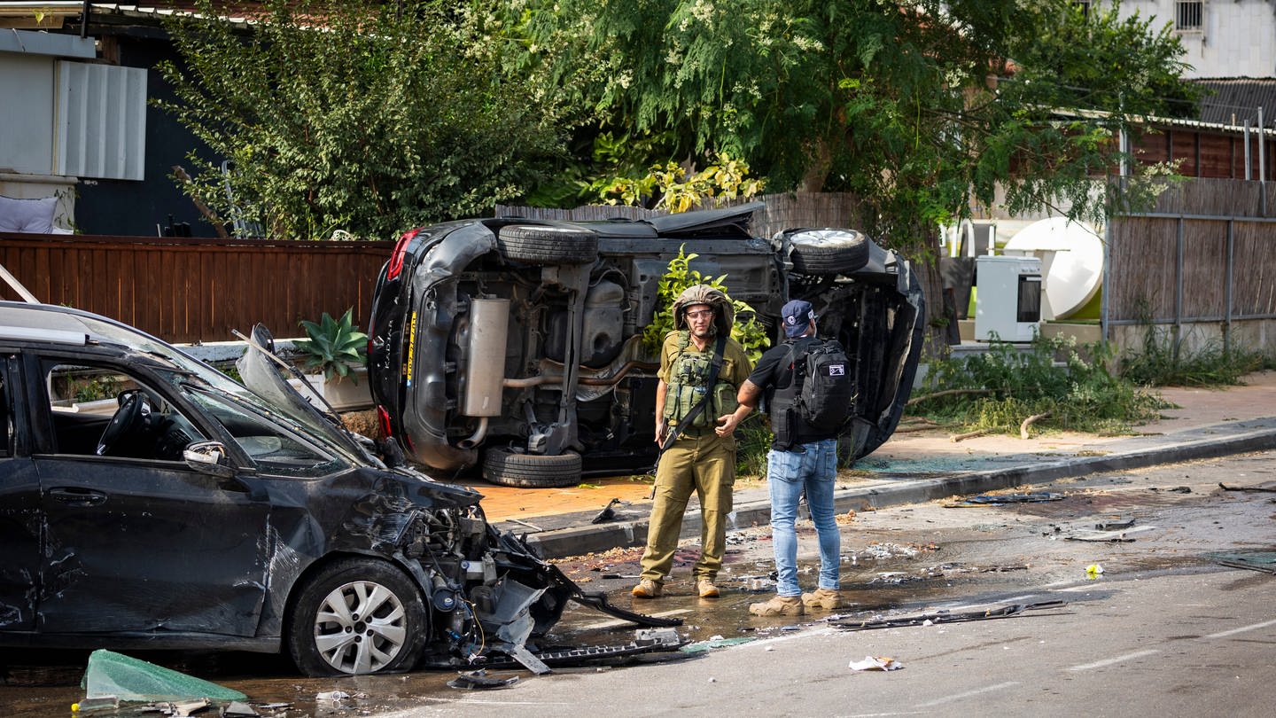 Angriff Polizeistation Israel korrigiert Zahl der Opfer nach Hamas Angriff am 7. Oktober auf 1.200 getötete Israelis