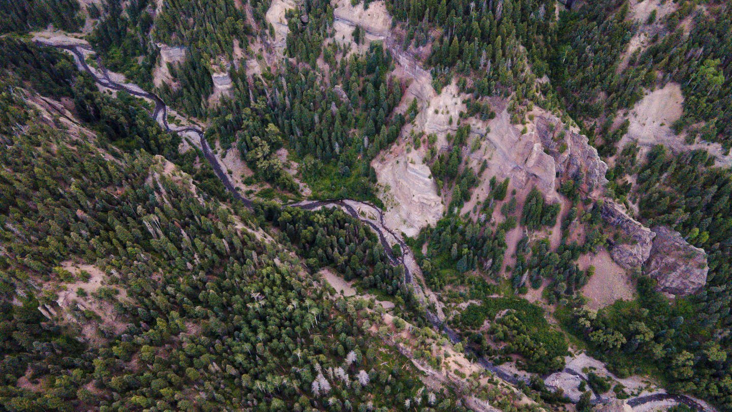 Fluss im San Juan Gebirge im US-Staat Colorado