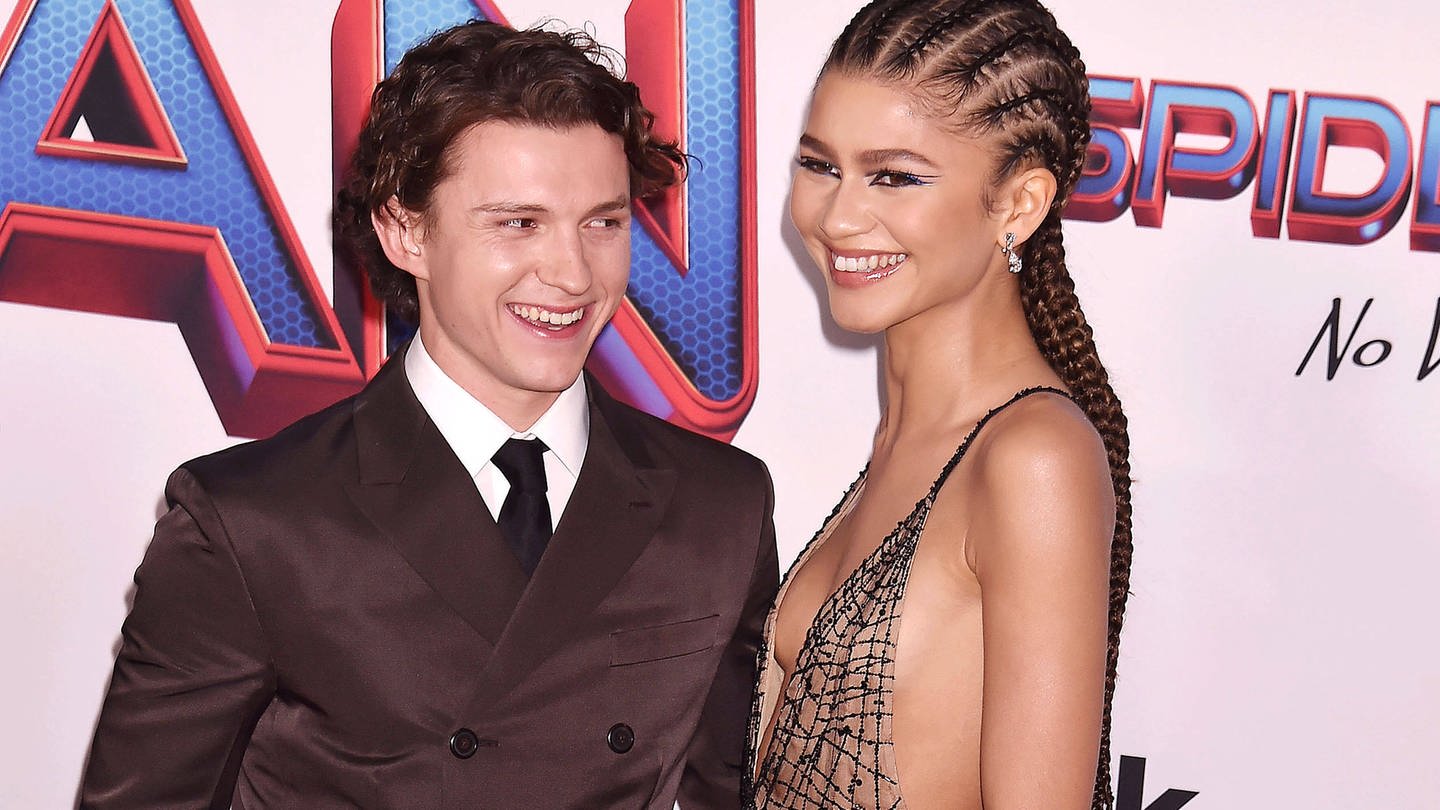 Tom Holland und Zendaya bei der 