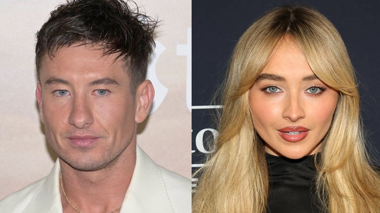 COLLAGE: Barry Keoghan (l.) und Sabrina Carpenter (r.).