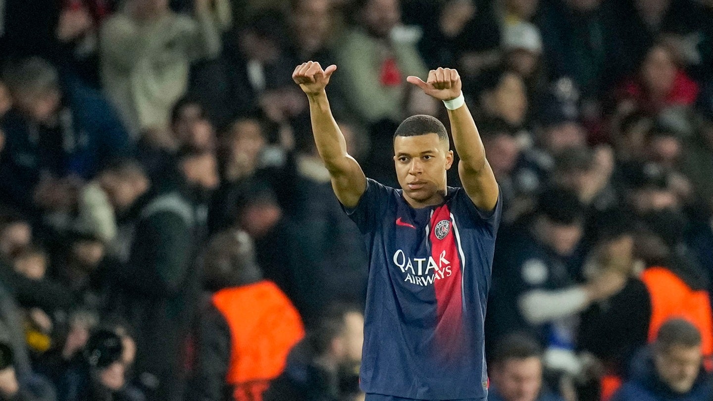 Kylian Mbappé - Angeblich hat der PSG-Spieler schon bei Real Madrid einen Vetrag unterschrieben.