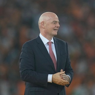 Gianni Infantino beim Afrika-Cup 2024.