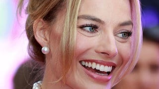 Margot Robbie bei der Filmpremiere zum "Barbie"-Film.