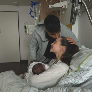 Nader, Louisa und Nidal Jindaoui im Krankenhaus 