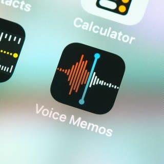 Voice-Memo-App auf dem Handy. Symbolbild. (Foto: IMAGO, IMAGO / Panthermedia)