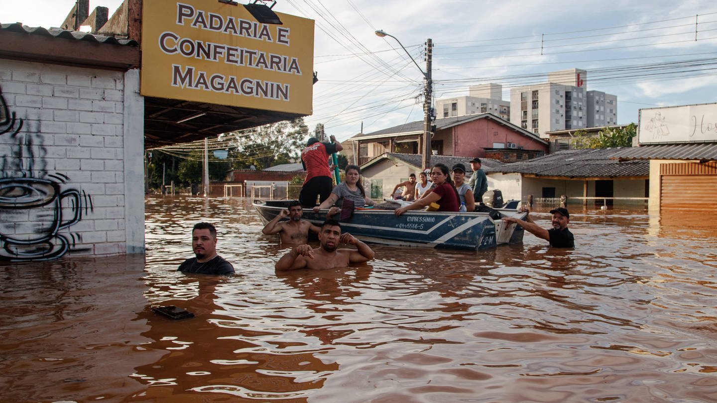 Überschwemmungen in Brasilien: Mehr als hundert Tote nach extremem Regen im Süden des Landes