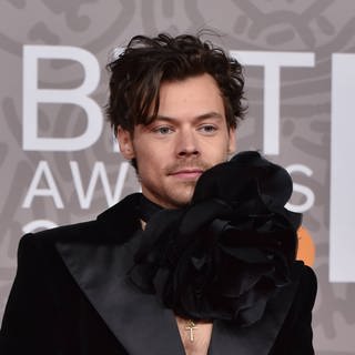 Harry Styles attends The BRIT Awards 2023 at The O2 in London, England. Saturday 11th February 2023.
