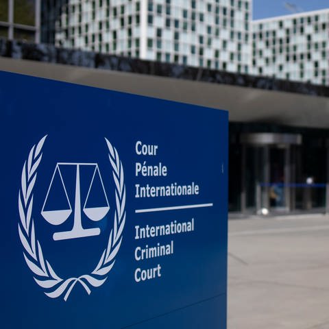 Der Sitz des Internationalen Strafgerichtshofs. (zu dpa: «Strafgerichtshof: Haftbefehl gegen Netanjahu und Sinwar beantragt»)