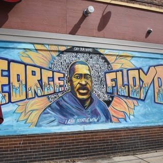 Mural am George Floyd Square