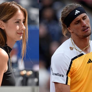 COLLAGE: Brenda Patea; Alexander Zverev.