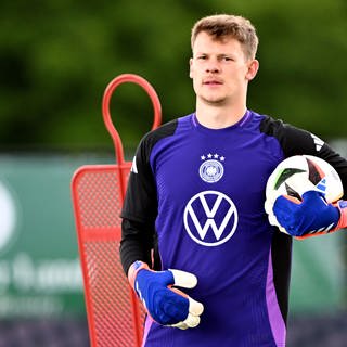 Alexander Nübel beim DFB-Training