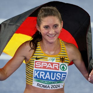 Gesa Krause holt Silber bei der Leichtathletik EM
