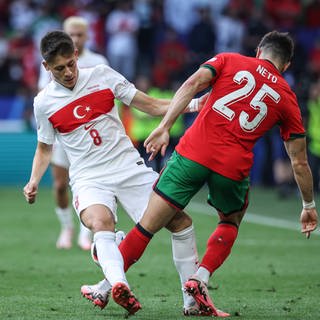 Der 19-jährige Arda Güler spielt für die türkische Mannschaft gegen Portugal bei der EM 2024. Er wurde eingewechselt, sein trainer wollte ihn eigentlich schonen.