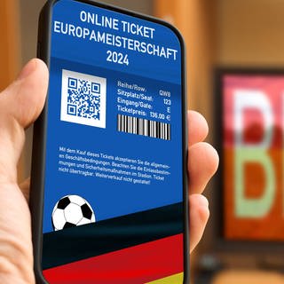Tickets für die Fußball-Spiele der EURO 2024 gibt es nur in der App der UEFA.