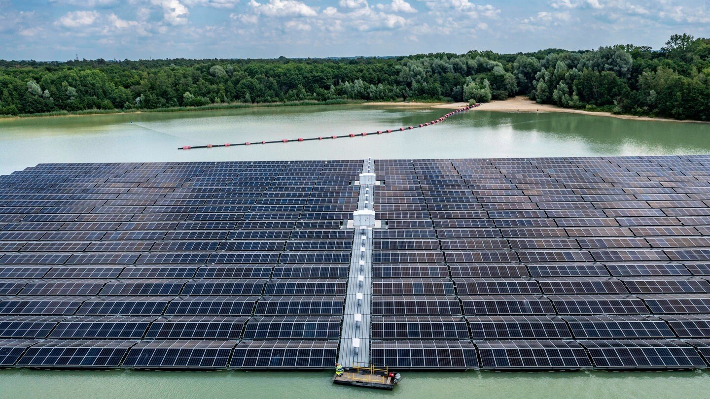 Solaranlage auf See in Deutschland