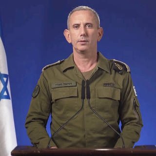 Der Armeesprecher von Israel - Daniel Hagari