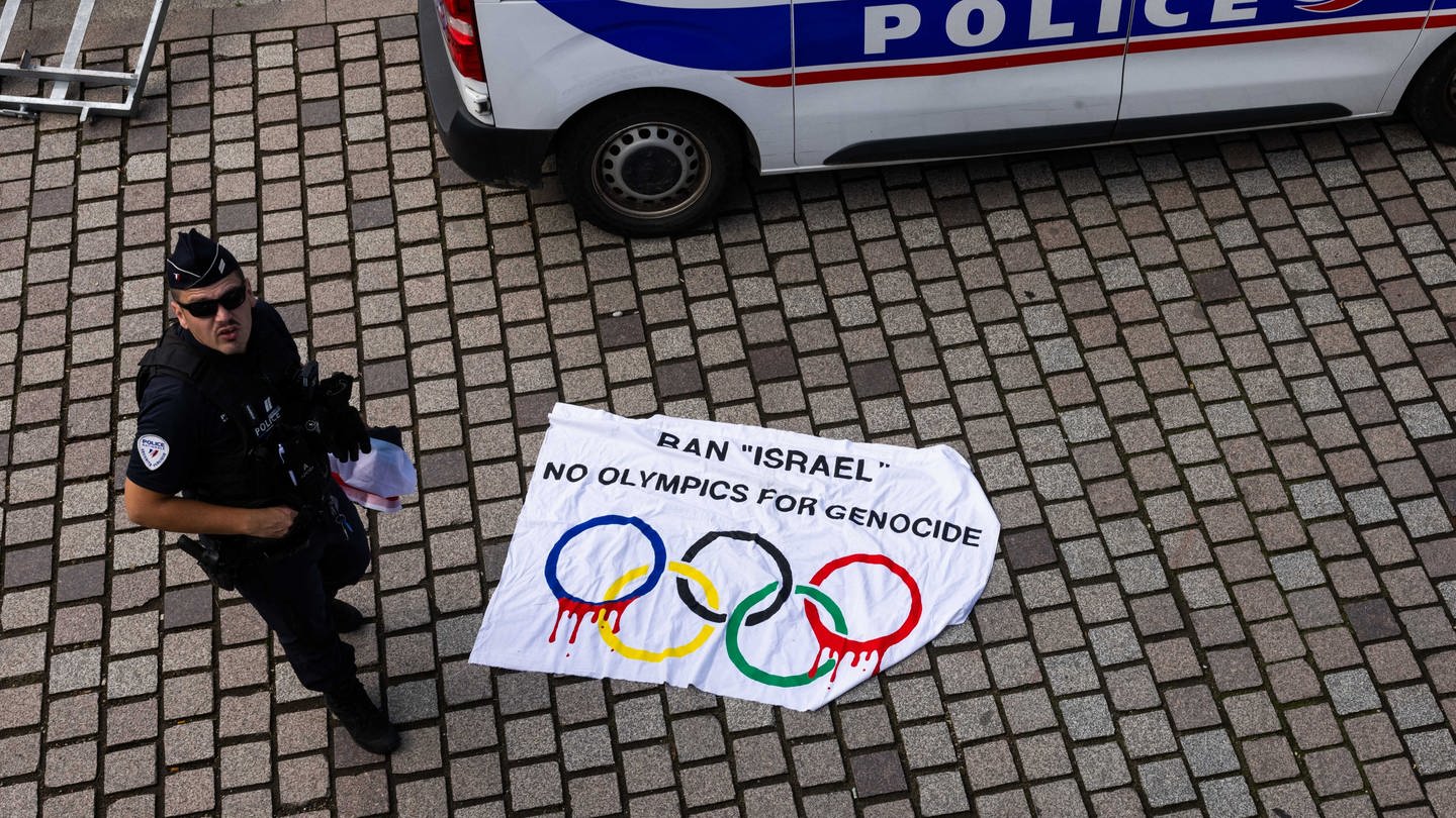 SYMBOLBILD: Ein französischer Politiker hat gesagt, dass Israel nicht willkommen ist bei den Olympischen Spielen in Frankreich.
