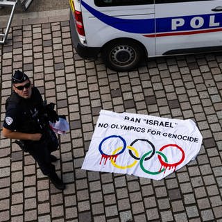 SYMBOLBILD: Ein französischer Politiker hat gesagt, dass Israel nicht willkommen ist bei den Olympischen Spielen in Frankreich.