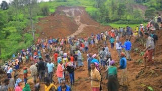 Erdrutsch in Äthiopien