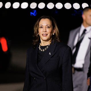 Kamala Harris bei der Air Force Base in Maryland